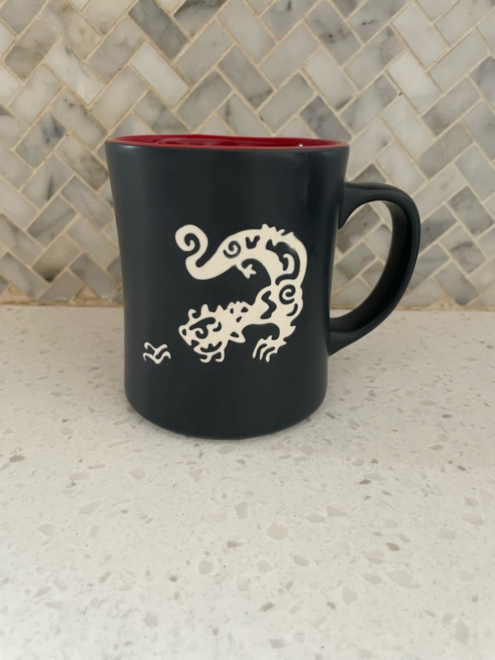Starbucks 2011 Komodo Dragon Year of the Dragon Ceramic Coffee Tea Mug Cup